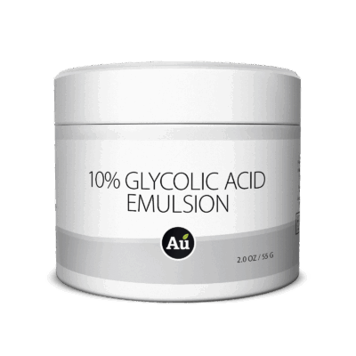 10% glycolic acid emulsion
