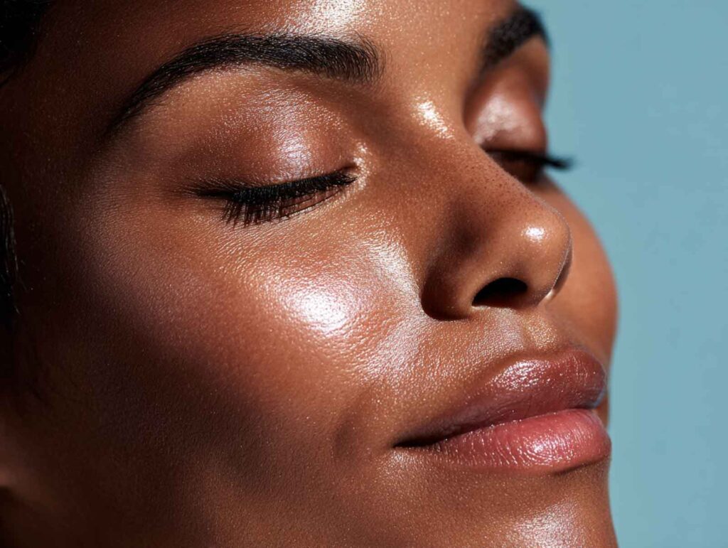 a serene close up portrait of a womans face with bcb56a95 1fef 4f87 9c2e c6071ca60406 3