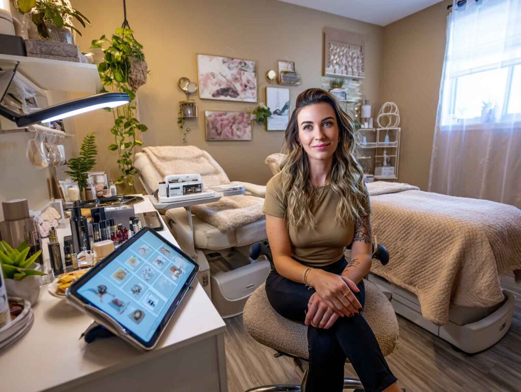 a tranquil modern facial studio with natural ligh 7829a7da 3751 4e0b 8fa0 09ac66b437dd 3