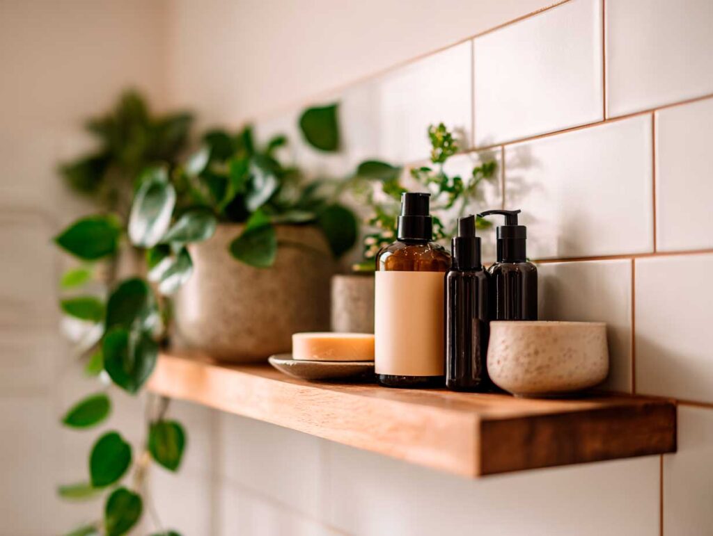 a minimalist bathroom shelf with neatly arrange 39163778 b6c4 4abb 8dc1 9859a8ad0494 0